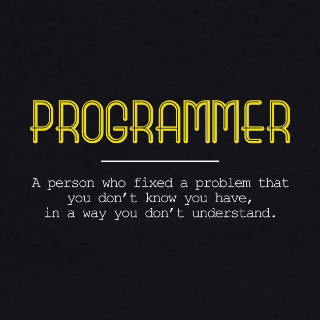 Programmer by PSApparel